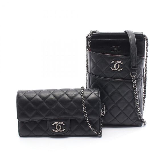 Chanel Accessories - CHANEL Matelasse CC Mini Waiter Bag, Leather